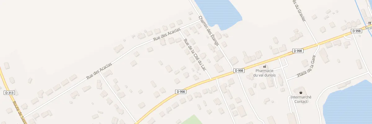 Plan du 2 Av des Tilleuls à Doulcon