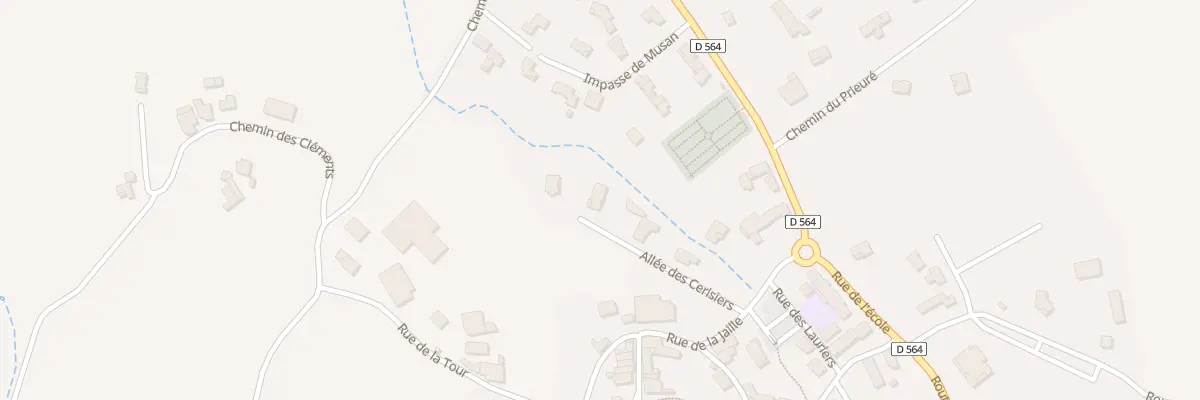 Plan du 120 All des Cerisiers à Jaillans
