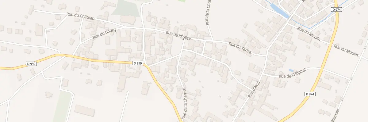 Plan du 3 Rue de la Charme à Til-Châtel