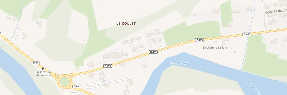 Plan du 20 All du Vieux Tilleul à Saillans