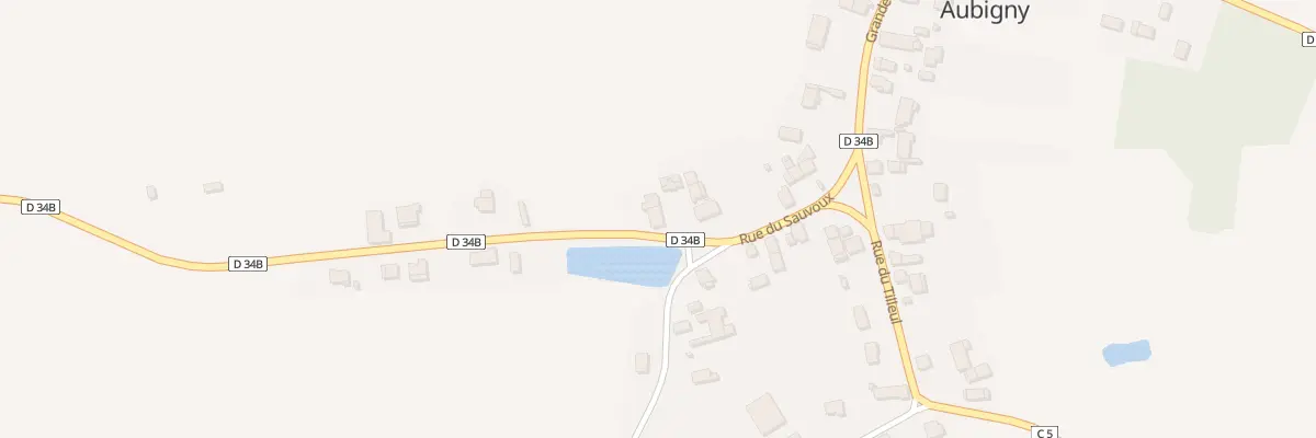 Plan du 5061 Le Village à Magny-lès-Aubigny