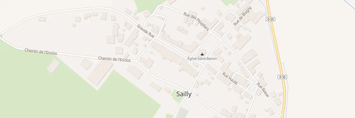 Plan du 79 Gr Grande Rue à Sailly