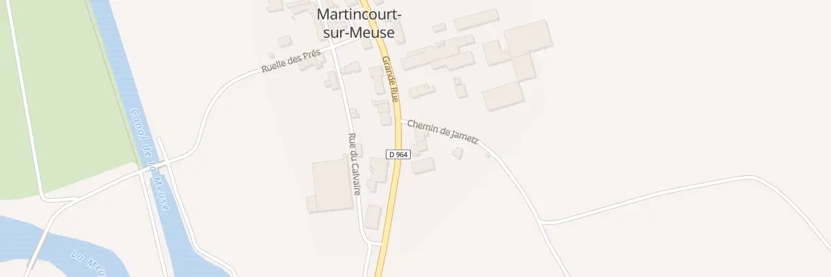 Plan du 2 Che de Jametz à Martincourt-sur-Meuse