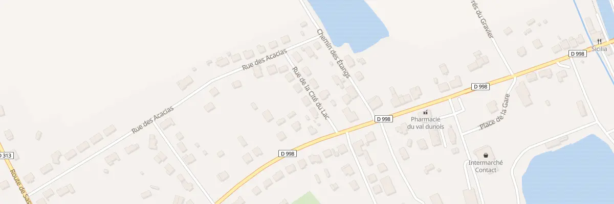 Plan du 3 Rue de la Cite du Lac à Doulcon