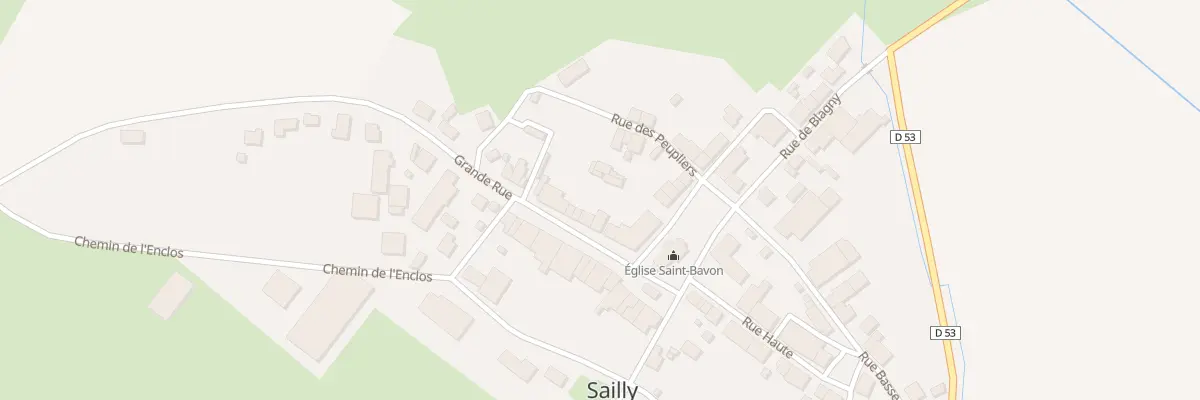 Plan du 82 Gr Grande Rue à Sailly