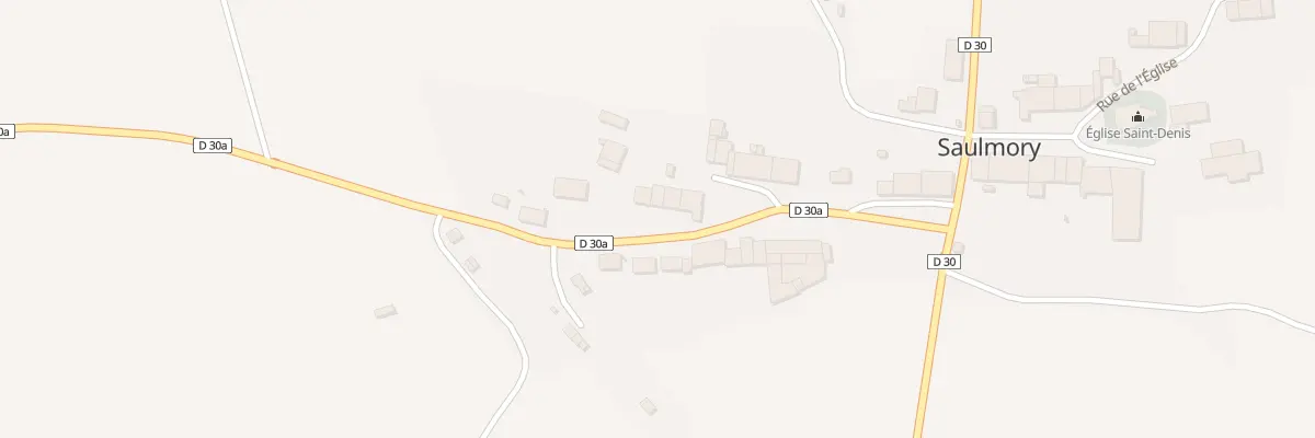 Plan du 18 Rue de la Gare à Saulmory-Villefranche
