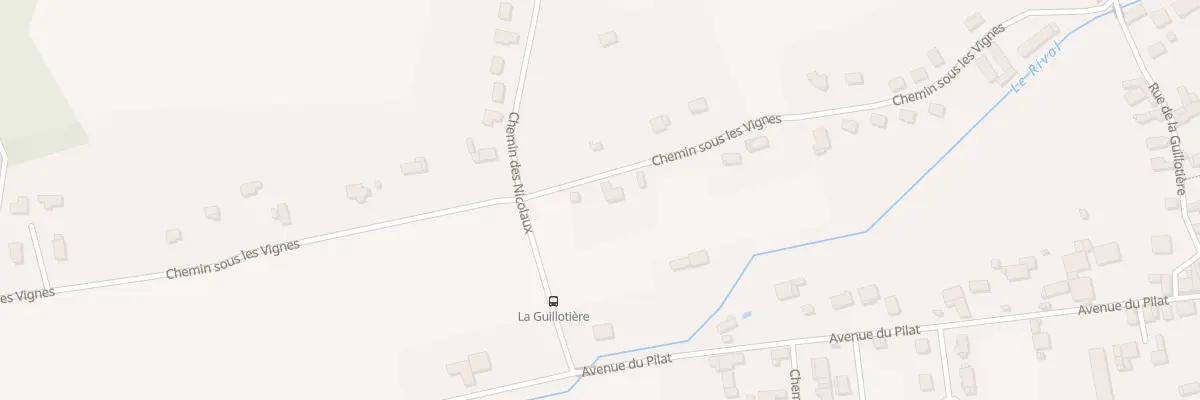 Plan du 469 Che sous les Vignes à Marcilloles