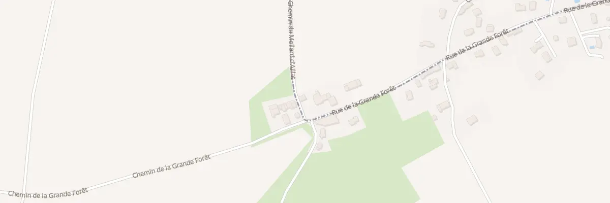 Plan du 1 Che du Mollard d’Aillat à Four