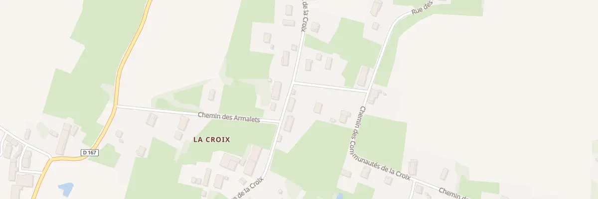 Plan du 8 Che de Communautes de la Croix à Sornay