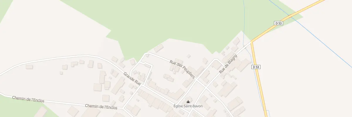 Plan du 65 Rue des Peupliers à Sailly
