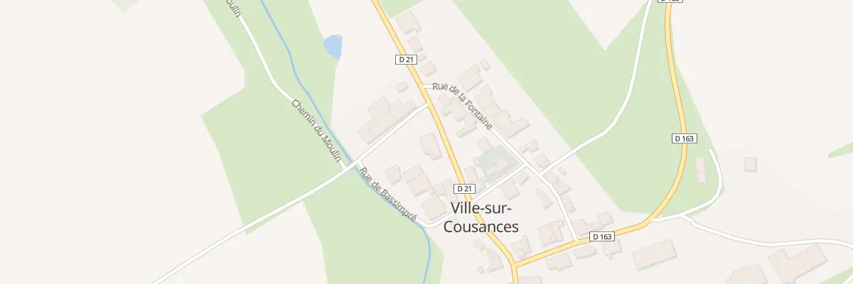 Plan du 9 Rue de la Guillotte à Ville-sur-Cousances