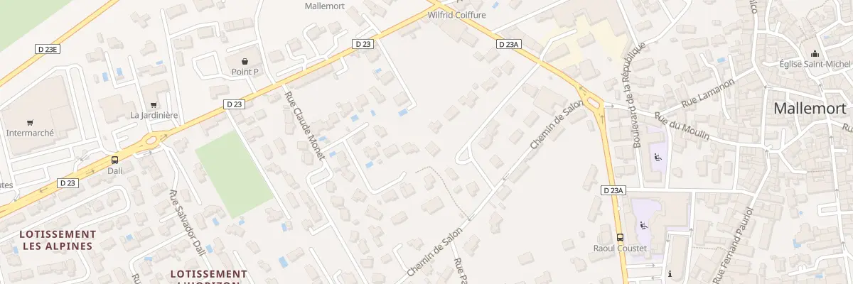 Plan du 142 Rue Jean Mermoz à Mallemort