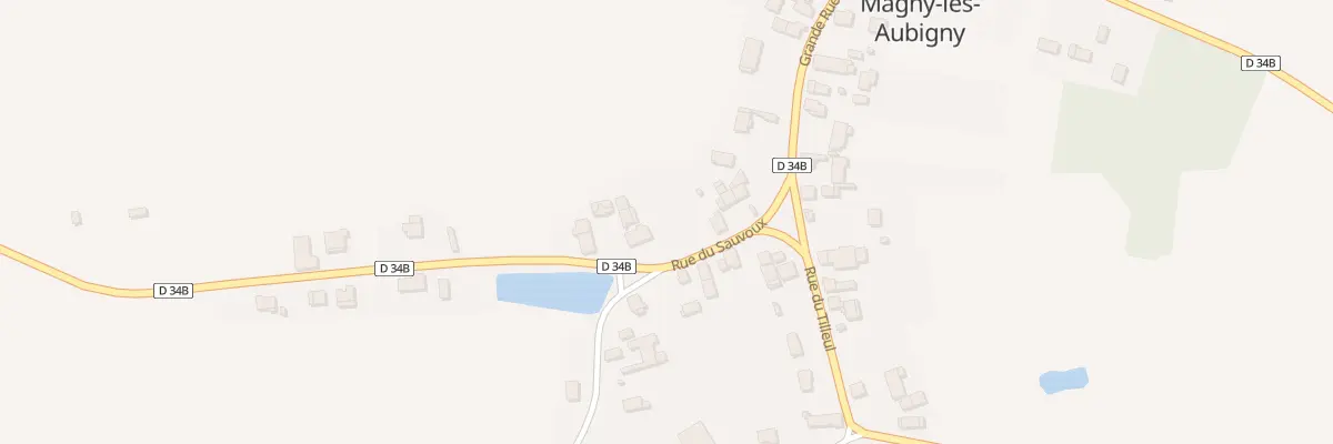 Plan du 6 Rue du Sauvoux à Magny-lès-Aubigny