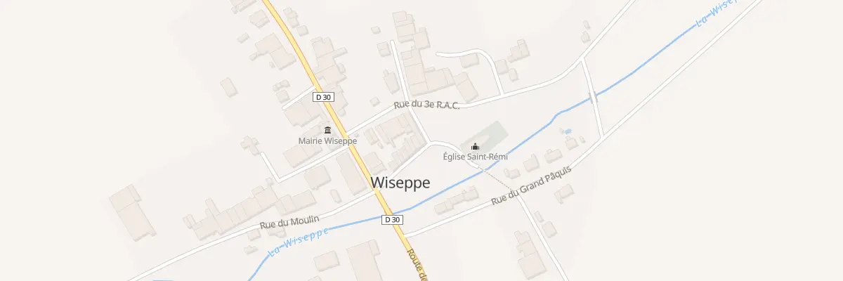Plan du 9 Rue de l’Eglise à Wiseppe