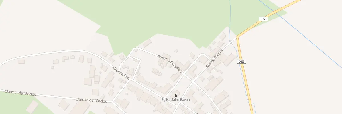 Plan du 63 Rue des Peupliers à Sailly