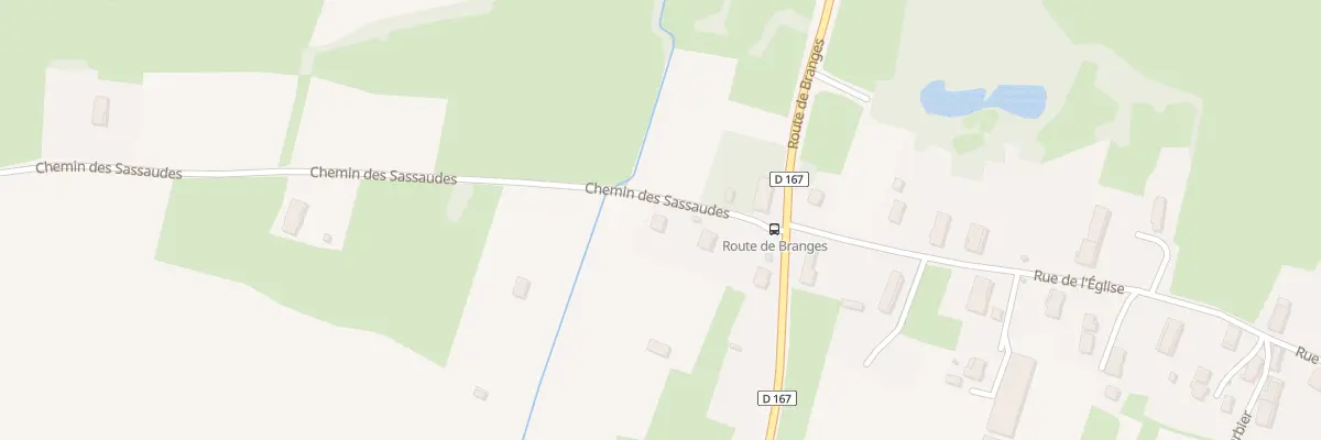 Plan du 79 Che des Sassaudes à Sornay