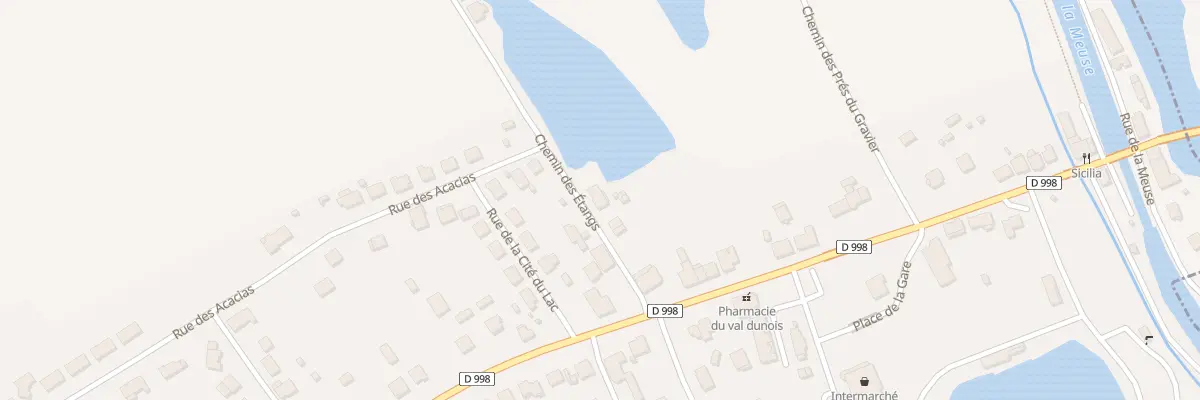 Plan du 4 Rue des Etangs à Brandeville