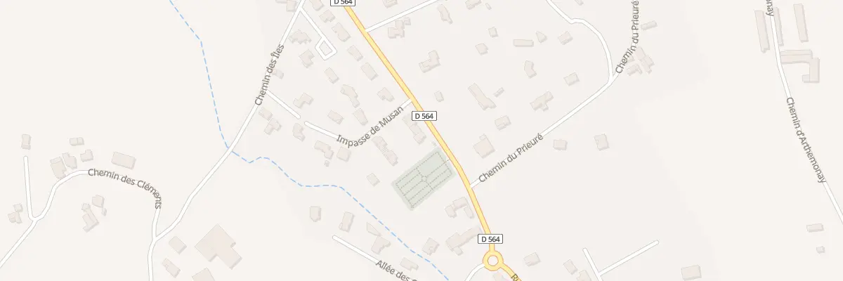 Plan du 10 Imp de Musan à Jaillans