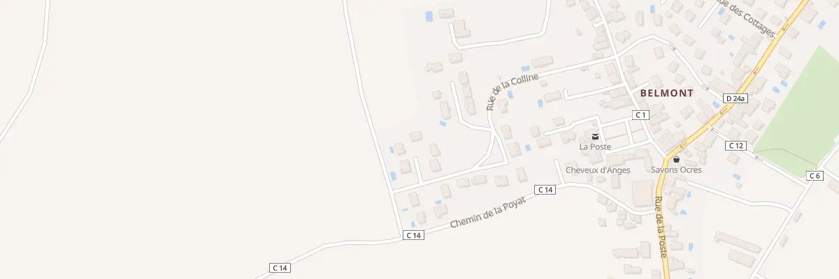Plan du 7 Rue de la Colline à Chavanoz