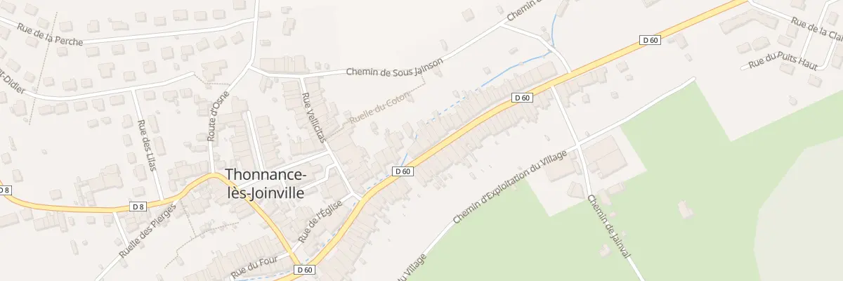 Plan du 120 Rue du Général de Gaulle à Thonnance-lès-Joinville