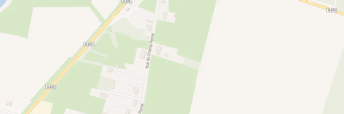 Plan du 5105 Rue du Champ Perret à Clux-Villeneuve