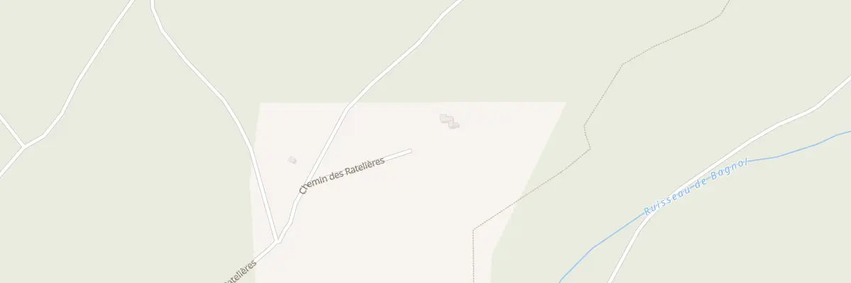 Plan du 680 Che des Ratelières à Montmiral