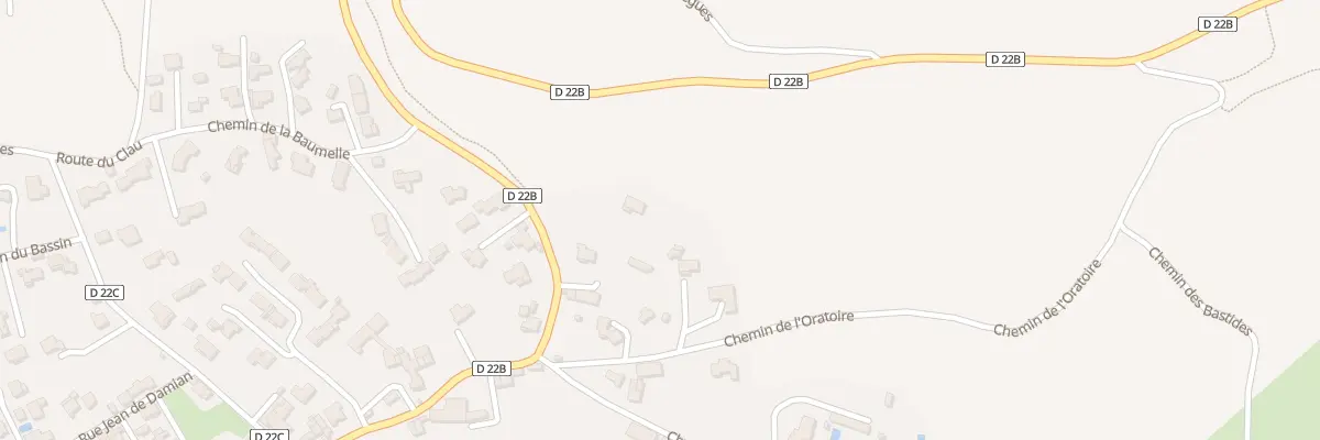 Plan du 5021 Les Jas à Vernègues