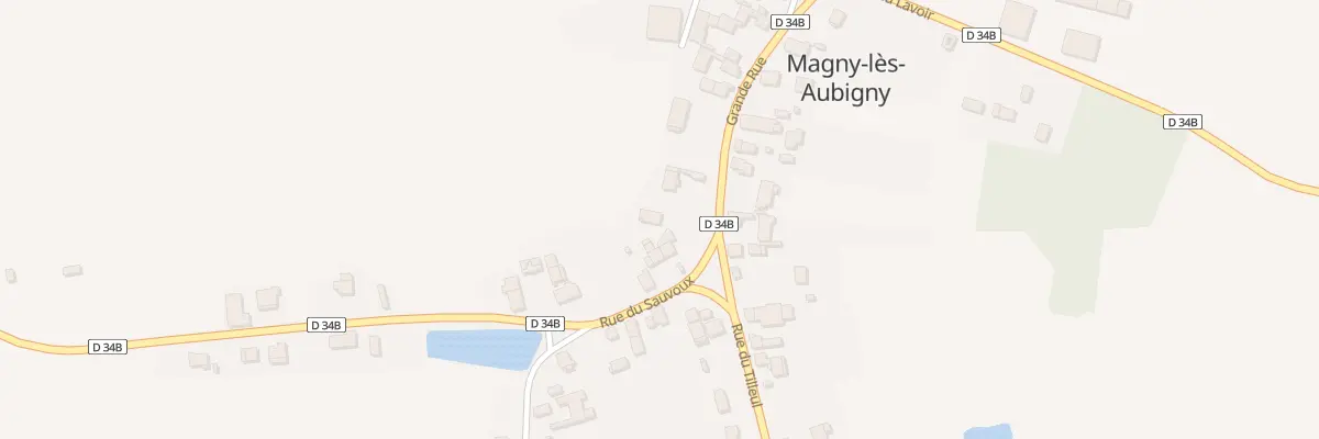 Plan du 18 Gr Grande Rue à Magny-lès-Aubigny