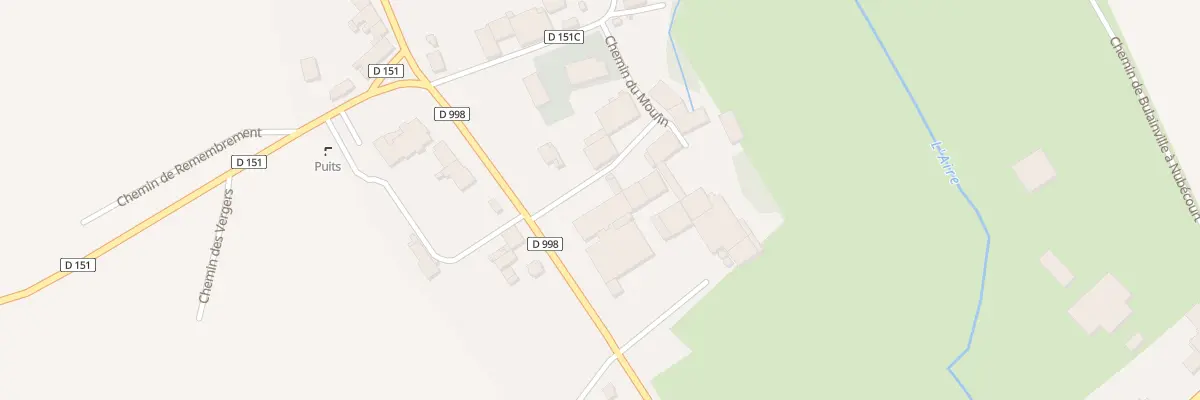 Plan du 5 Rue de la Basse Cour à Nubécourt