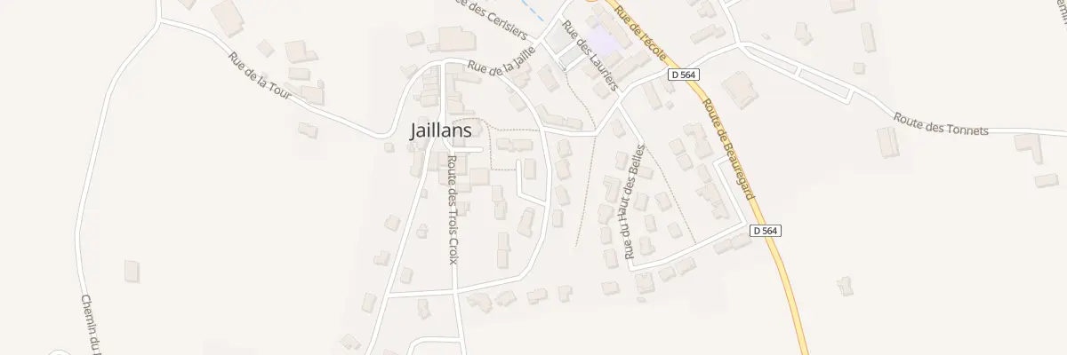 Plan du 8 L’Oree du Village à Jaillans