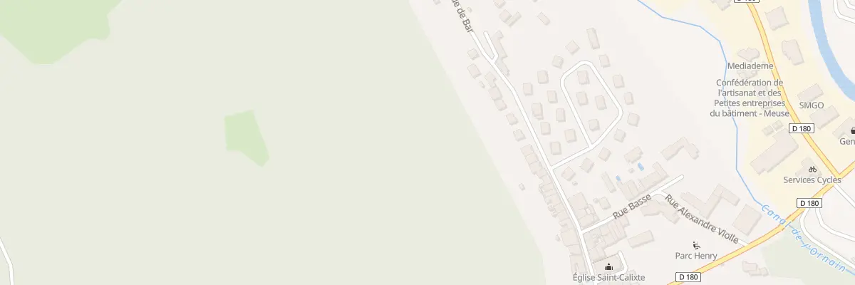Plan du 181 Rue de Bar à Savonnières-devant-Bar