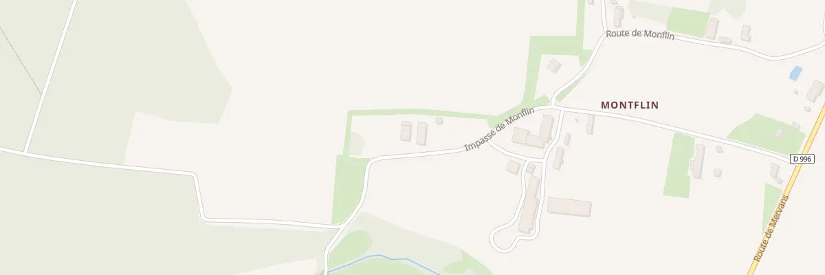 Plan du 2 Imp de Monflin à Devrouze