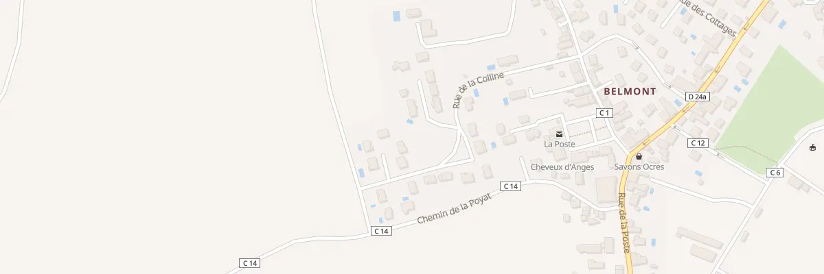 Plan du 5 Rue de la Colline à Chavanoz