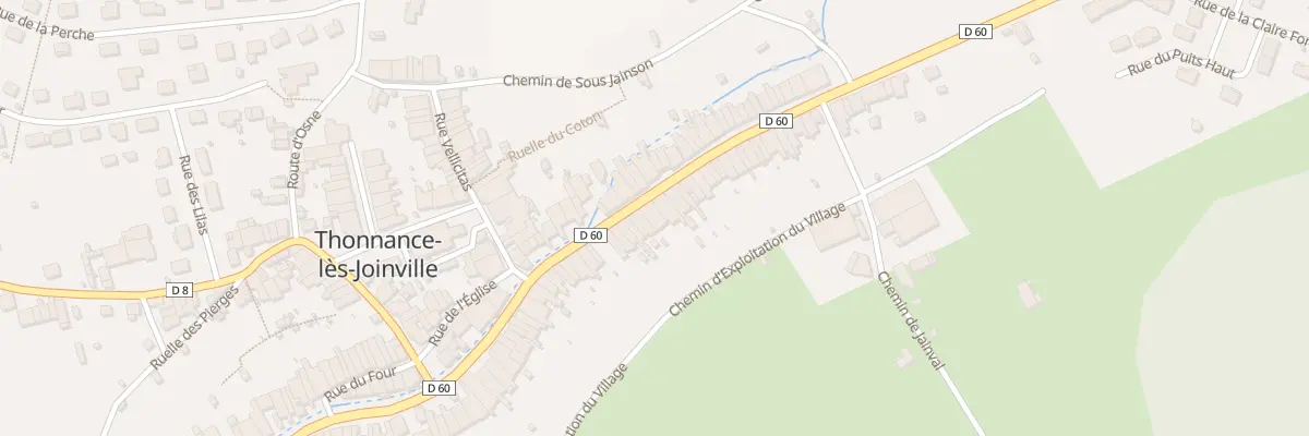 Plan du 147 Rue du Général de Gaulle à Thonnance-lès-Joinville