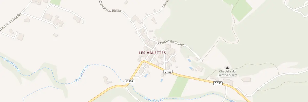 Plan du 5250 Hameau des Valettes à Beaumont-du-Ventoux