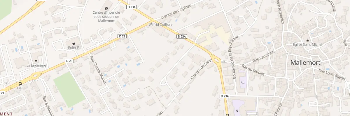 Plan du 52 Rue Jean Mermoz à Mallemort