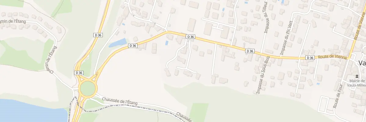 Plan du 79B Rte de Vienne à Diémoz