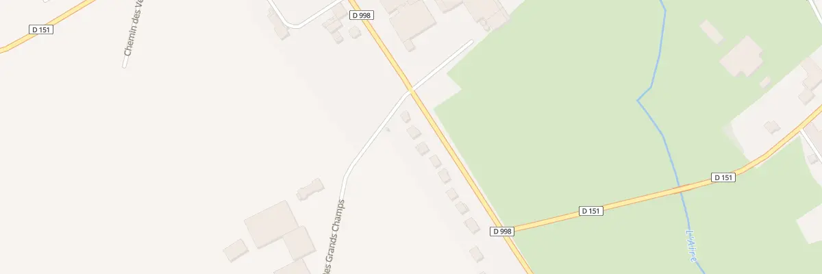 Plan du 4 Vc Lot des Grands Champs à Nubécourt