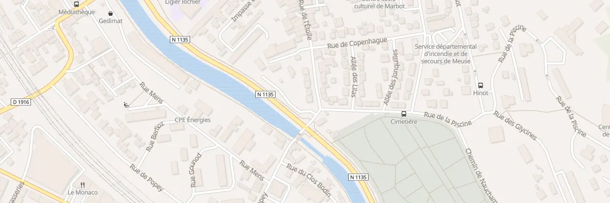 Plan du 51 Rue de l’Etoile à Bar-le-Duc