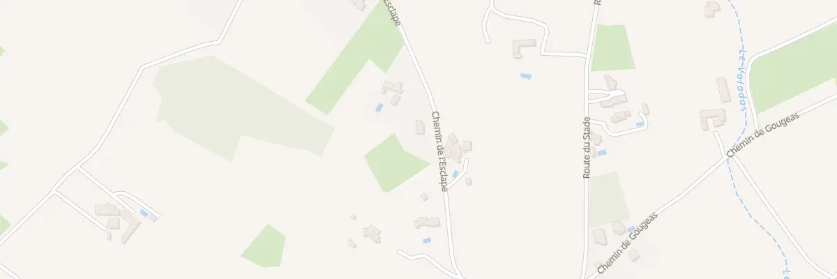 Plan du 658 Che de l’Esclape à Oppède