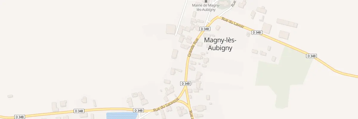 Plan du 5076 Le Village à Magny-lès-Aubigny