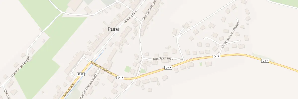 Plan du 2 Rue Rousseau à Pure