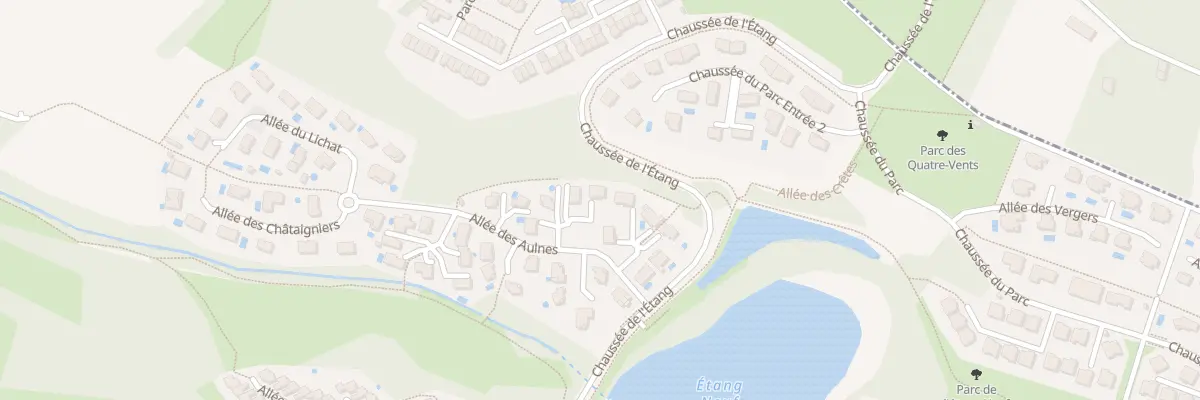 Plan du 14 All des Aulnes à Villefontaine