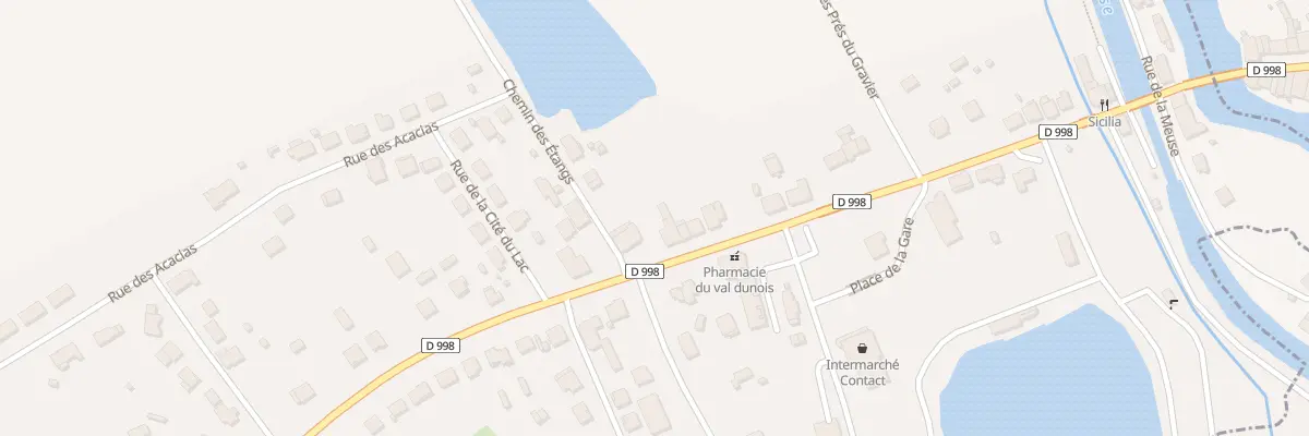 Plan du 7 Rue du Chemin de Fer à Doulcon