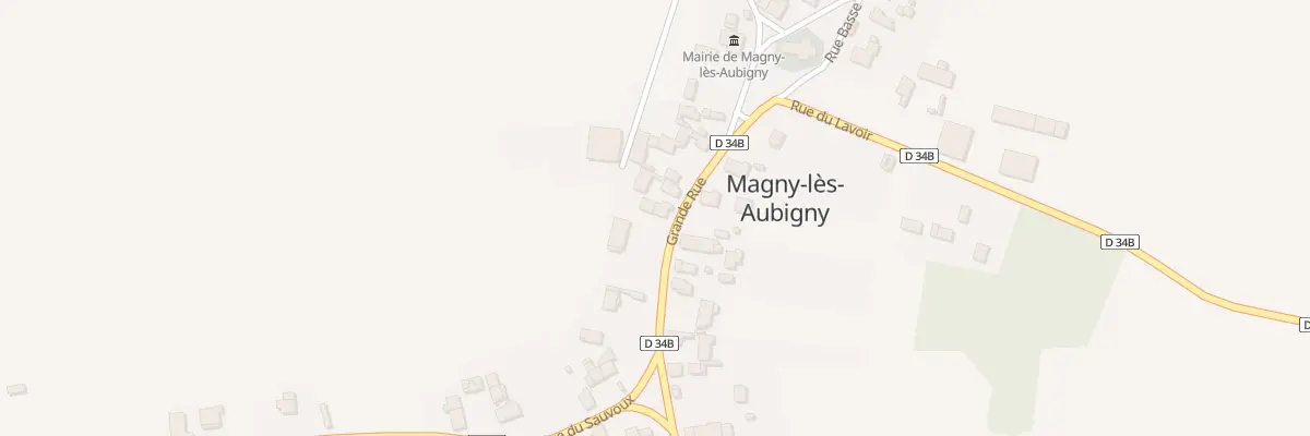 Plan du 5035 Le Village à Magny-lès-Aubigny