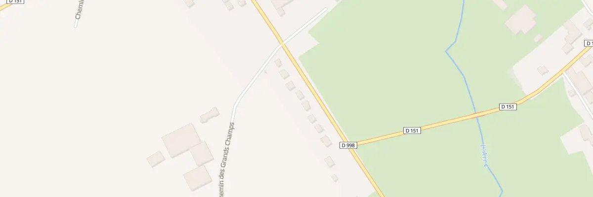 Plan du 8 Vc Lot des Grands Champs à Nubécourt