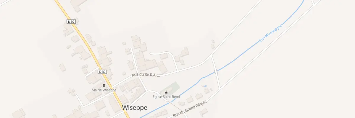 Plan du 7 Rue du 3 Eme Rac à Wiseppe