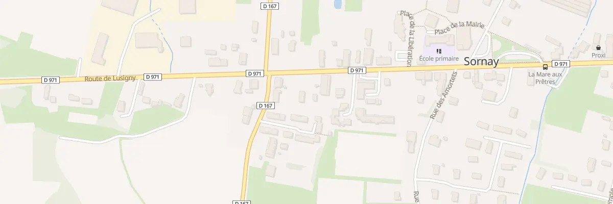 Plan du 44 Rue de la Mare au Prêtre à Sornay