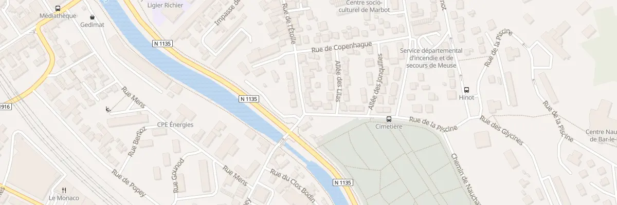 Plan du 48 Rue de l’Etoile à Bar-le-Duc