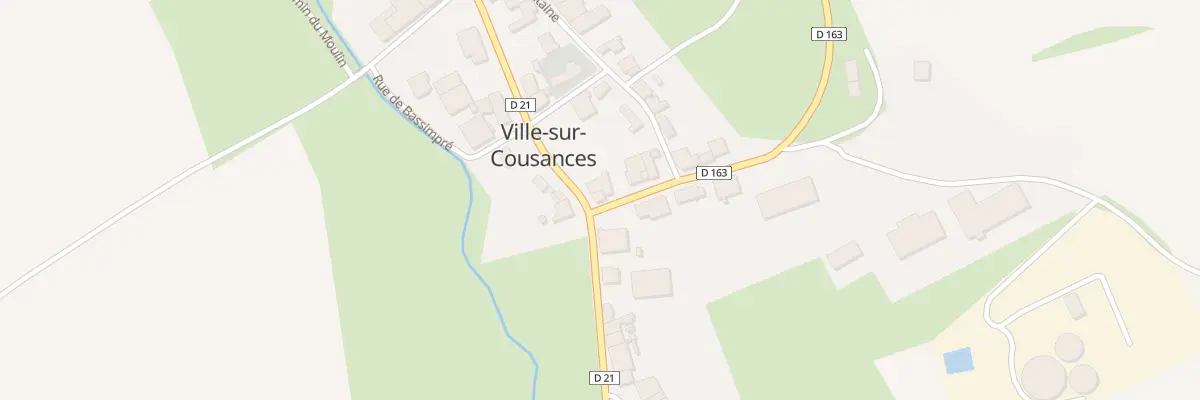 Plan du 2 Rue de la Guillotte à Ville-sur-Cousances